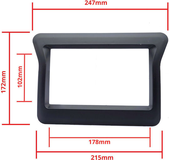 Einparts Adapter Frame Renault Master Opel Movano Nissan Nv400 2010 12v