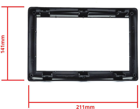 Einparts Radio Frame Renault Megane 2002-2009 Clips Included