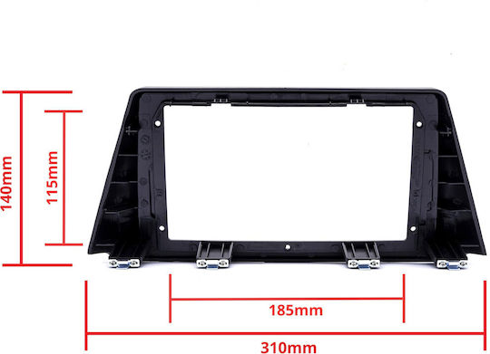 Einparts Frame Skoda Fabia Nj 2014-2019 Clips Radio Mounting Bracket