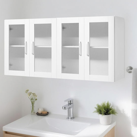 Vevor Ντουλάπι Μπάνιου Πλυντηρίου 30.5x61x61cm Λευκό