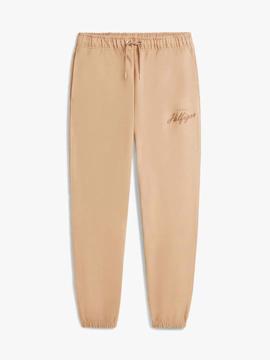 Grafisches Herren-Sweatpants Beiges