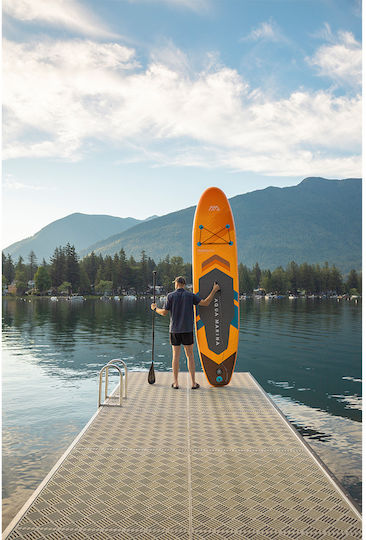 Aqua Marina AMgo Turbo 366 + BlueDrive S Inflatable SUP Board / Kayak with Length 3.66m Orange