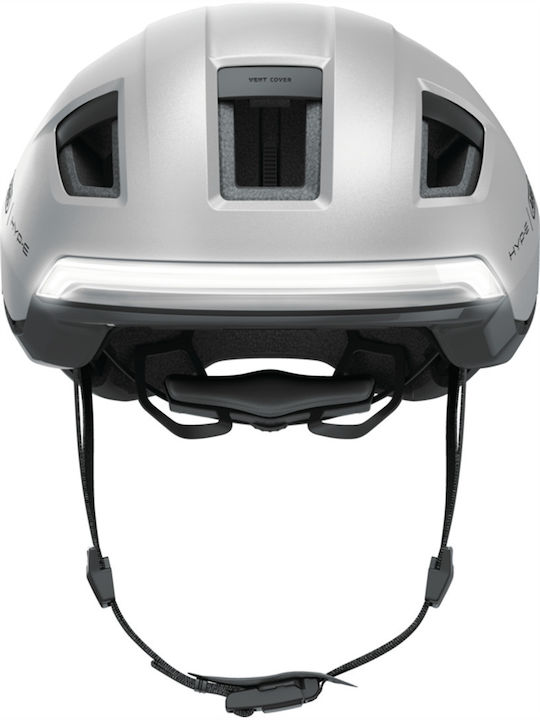 Abus Fahrradhelm Silber