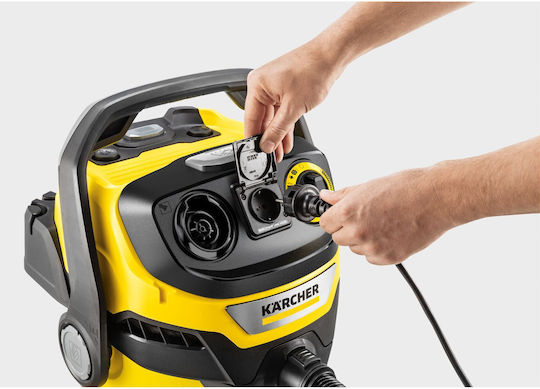 Karcher WD 5 Control P 25/5/22 Σκούπα Στερεών 1200W με Ανοξείδωτο Κάδο 25lt