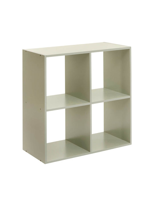 A-s Mix'n Modul Библиотека Подова Дървена Зелена 63.6x30x63.6cm