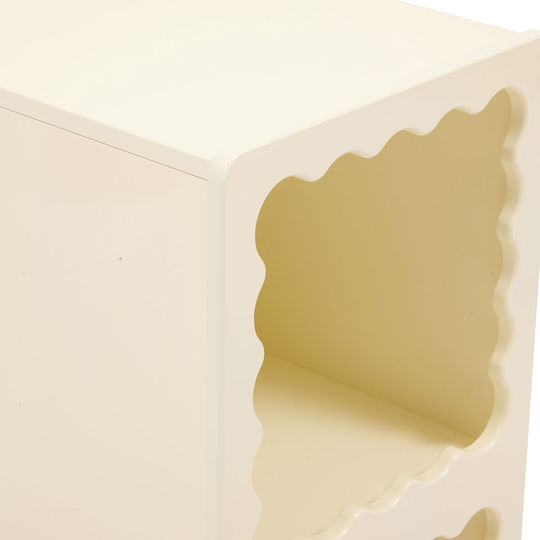 A-s Bouli Floor Bookcase Wooden Beige 31x30x64cm