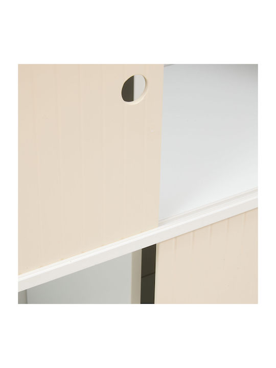 A-s Bouli Floor Bookcase Wooden Beige 69.5x30x101cm