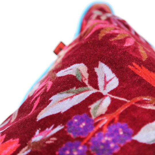 Interni Oggi Velvet Bordeaux Sofa Cushion 60x60cm