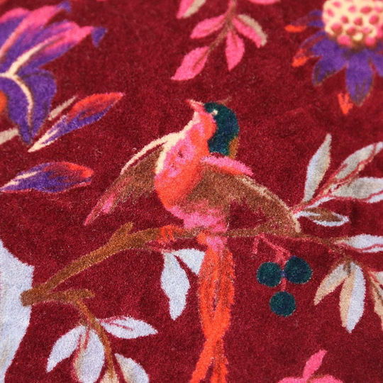 Interni Oggi Velvet Bordeaux Sofa Cushion 60x60cm