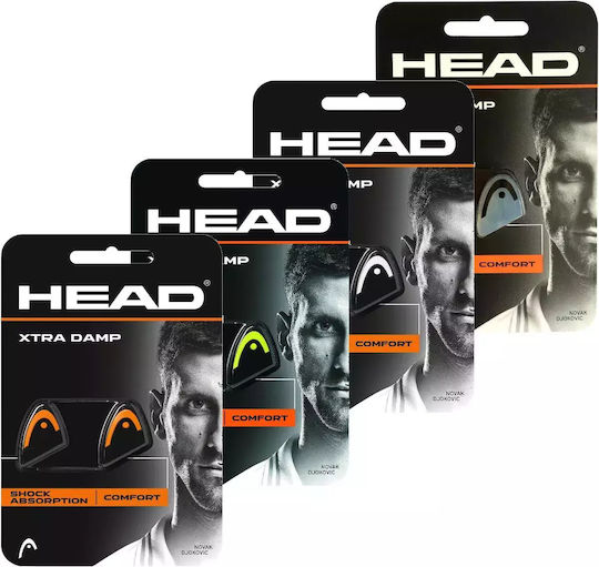 Head Xtra 285511 Tennis-Schwingungsdämpfer in Transparent Farbe 2Stück