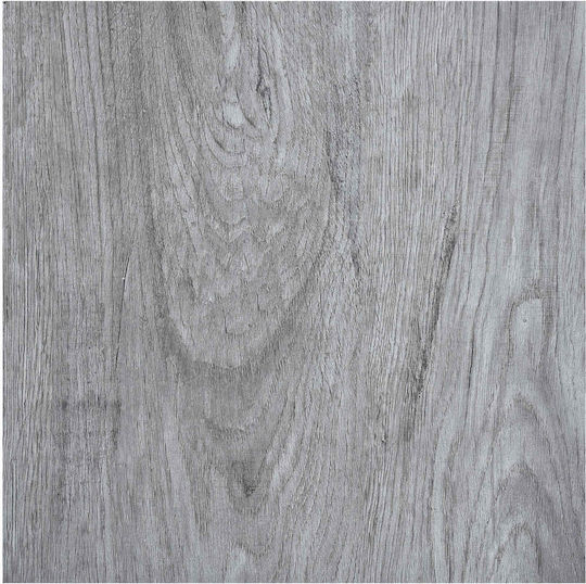 vidaXL Set Plastic Floor PVC With 55 Tiles 1.5mm L30.5xW30.5cm Gray