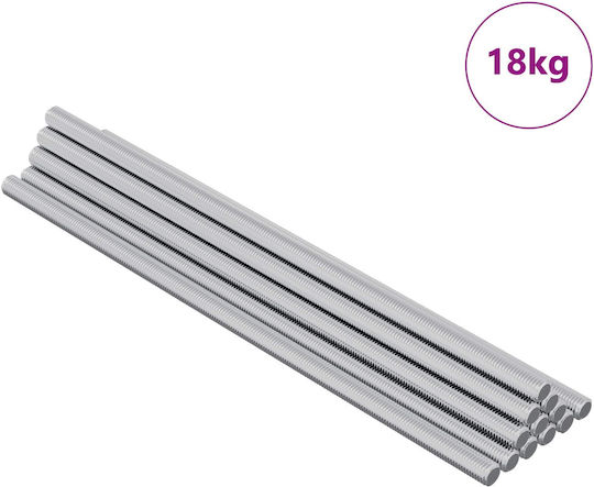 vidaXL Βίδα με Διάμετρο M6 και Μήκος 170mm 600τμχ 18kg