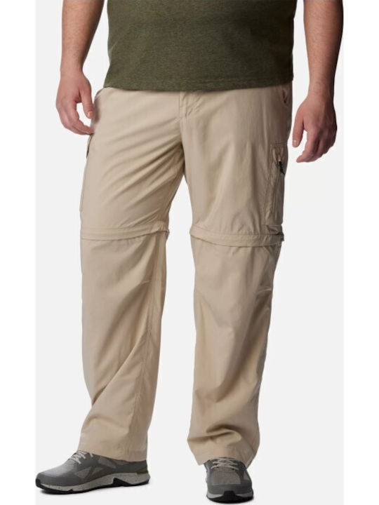 Columbia Silver Ridge Utility Convertible Lang Hose Wandern Beige