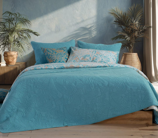 Nef-Nef Homeware Set Pillowcases with Envelope Cover Blue 52x72cm
