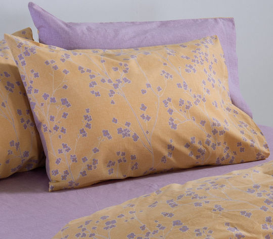Nef-Nef Homeware Homeware Μαξιλαροθήκη με Φάσα Πολύχρωμη 52x72εκ.