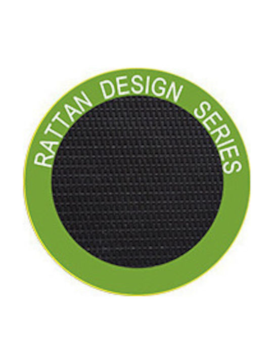 Scaun De Exterior Rattan Polyrattan Maro 57x44x80cm