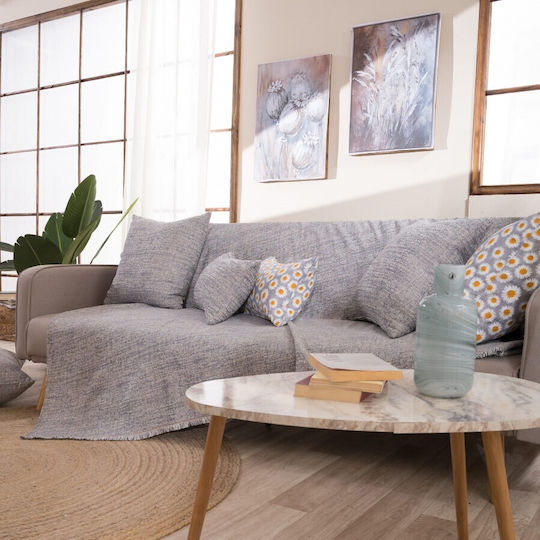 Teoran Forli Armchair Throw Chenille 180x150cm