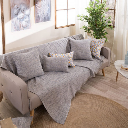 Teoran Forli Armchair Throw Chenille 180x150cm