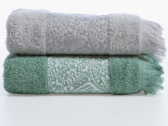 Nef-Nef Homeware Σετ 3τμχ Jetrix Green Βάρους 500gr/m²