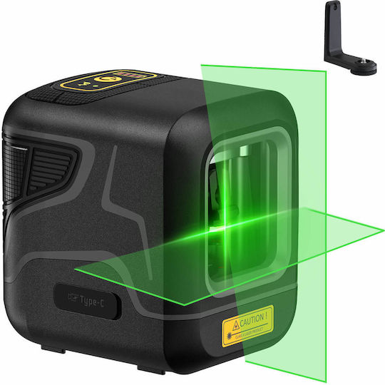 Fanttik D2 Self-leveling Linear Laser Level Green Beam 3.7V with Working Range 30m