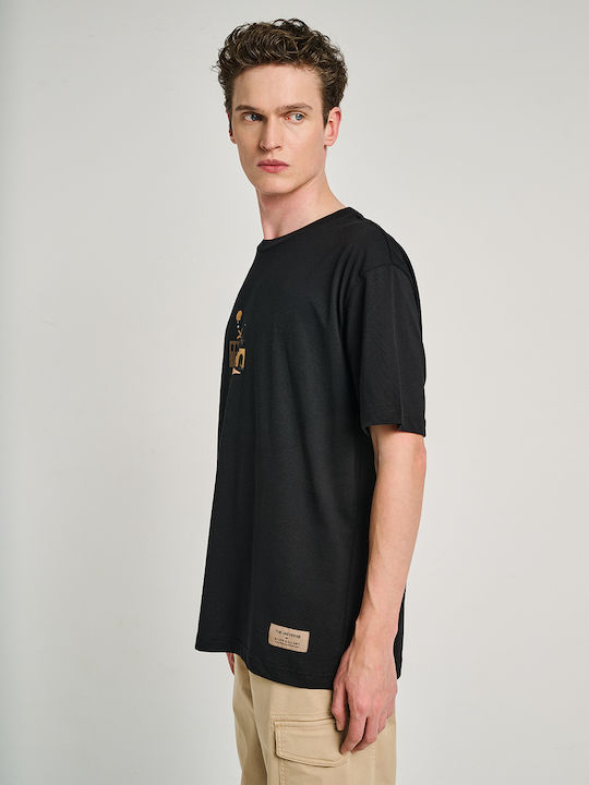 T-shirt Μαυρο
