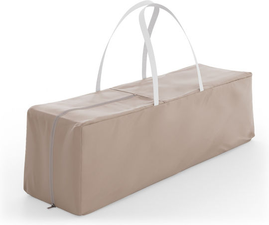 Kinderkraft Leody Кошара За Игра 2 Нива С Матрак Бежова 126x76см