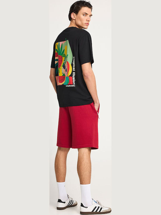 T-shirt Μαύρο