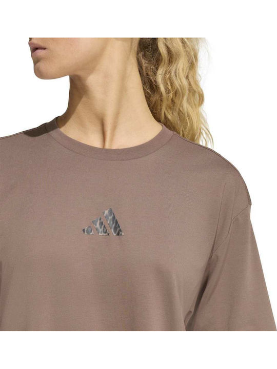 Climacool Γυναικείο T-shirt Καφέ
