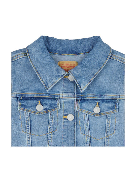 Kinderjacken & Winterjacken Denim Blauen