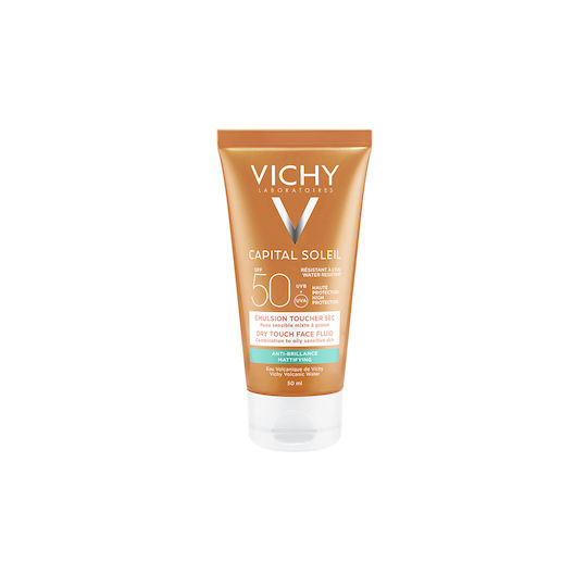 Vichy Capital Soleil Водоустойчива Слънцезащитна Крем За Лице SPF50 50ml
