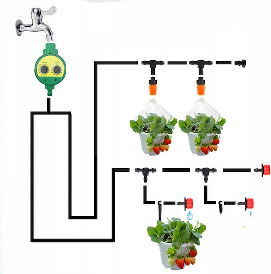 Programator Pentru Irigații Timer Zola 3/4" File Setare Ciclu Udare Timp Udare 1-120 Min Presiune 0,9-3,92 Bar Rezistent La Intemperii Alimentat Cu Baterie 10,8 X 8,5 X 8,5 Cm