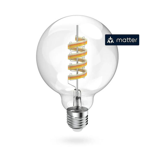 HAMA Smart Lampă LED 4.9W pentru Dulie E27 RGBW Reglabilă în Intensitate