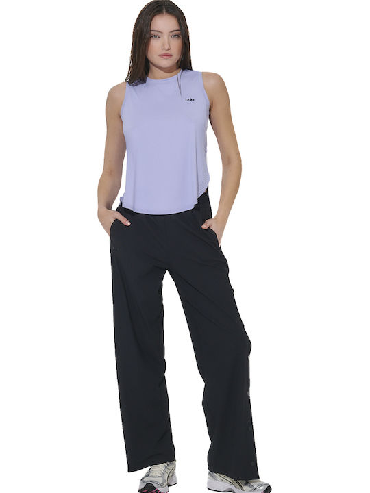 Damen Sport Top Ärmellos Schnell Trocknend Lila