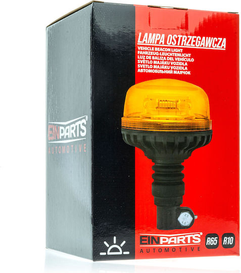 Einparts Car Beacon LED 12 / 24V Waterproof with Orange Light