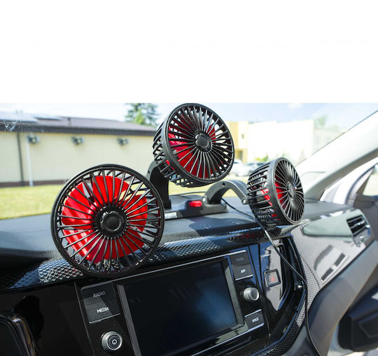 Einparts 24v Fan Trucks Buses 3 Rotating Heads