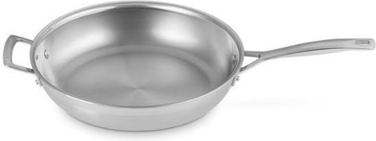 Le Creuset Le Creuset Edelstahlpfanne mit Deckel 30cm