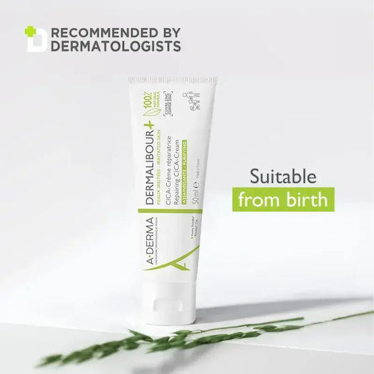 A-derma Dermalibour+ Regenerating Cream Irritated Skin Capacity Ml 100