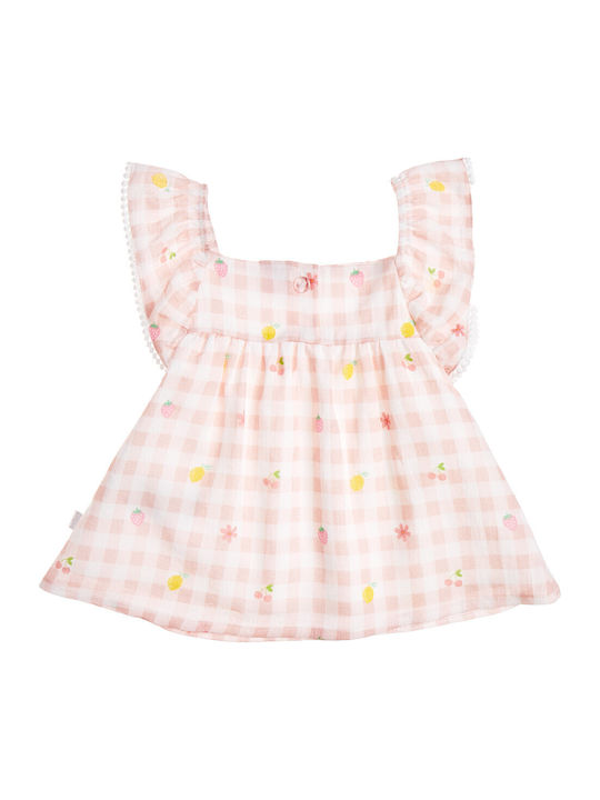Summer Kids Clothing Set 2 Pieces Pink