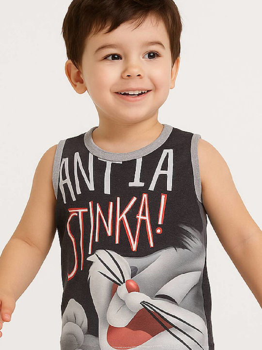 Kids Set with Shorts Summer 2 Pieces Black