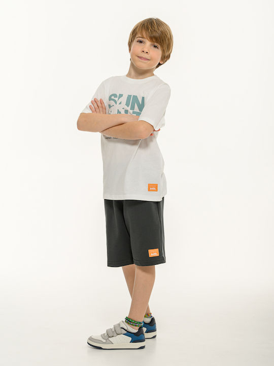 Kids Set with Shorts Summer 2 Pieces White