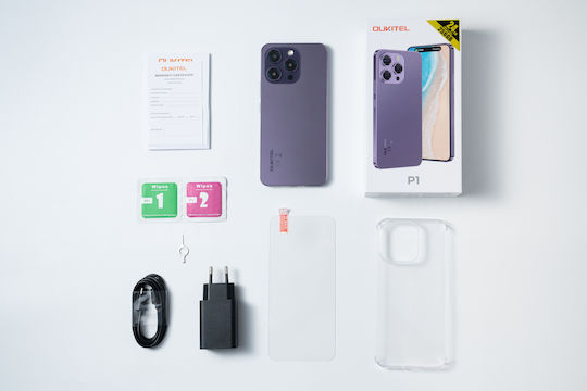 Oukitel P1 Dual SIM (8/256GB) Μωβ