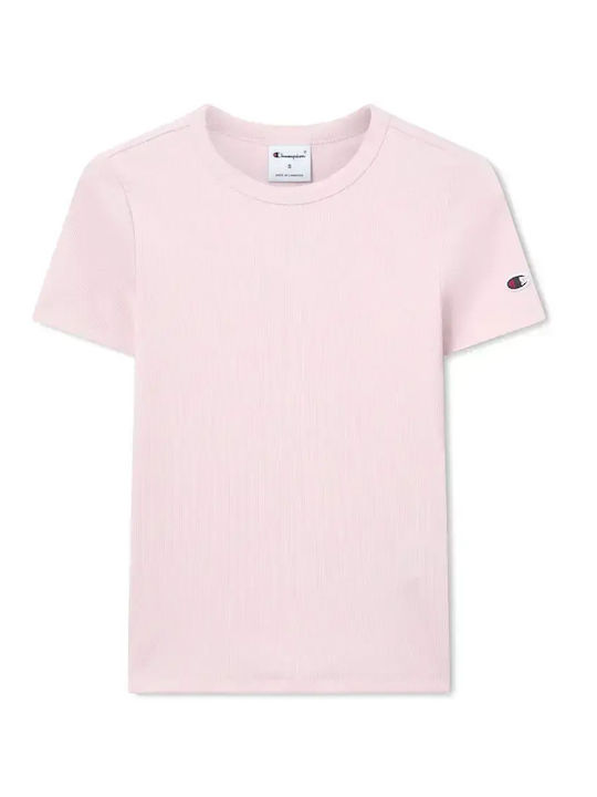 Γυναικείο Αθλητικό Crop T-shirt Ροζ Ρoz