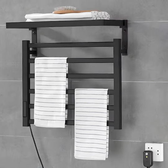 Suport Electric Pentru Prosoape 60W 58x55cm Negru
