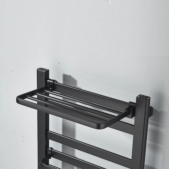 Electric Towel Rail 70W 96x58cm Black