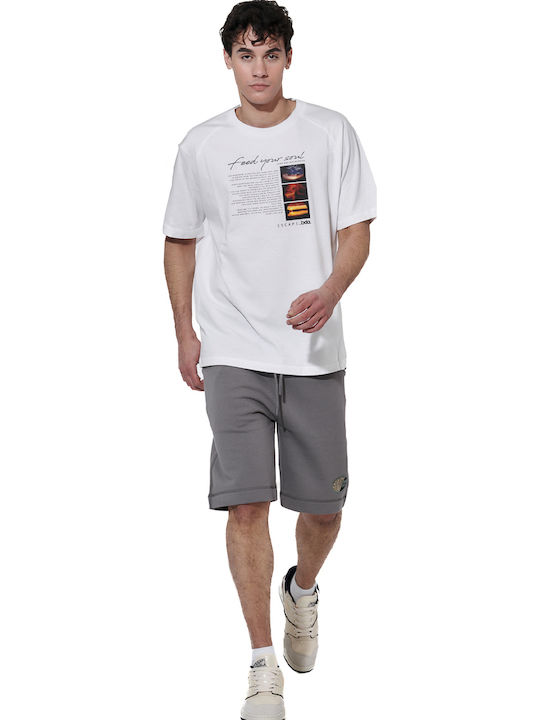 Herren Shorts Grau