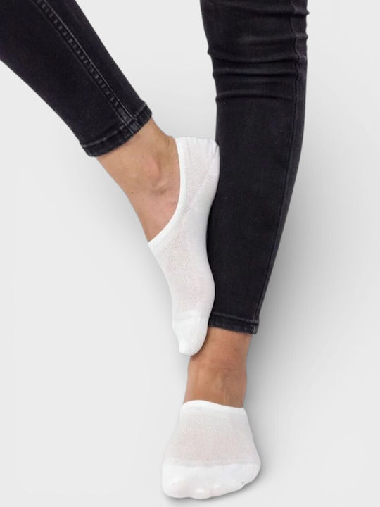 Trendy Șosete Pentru Femei Albe 3Pack