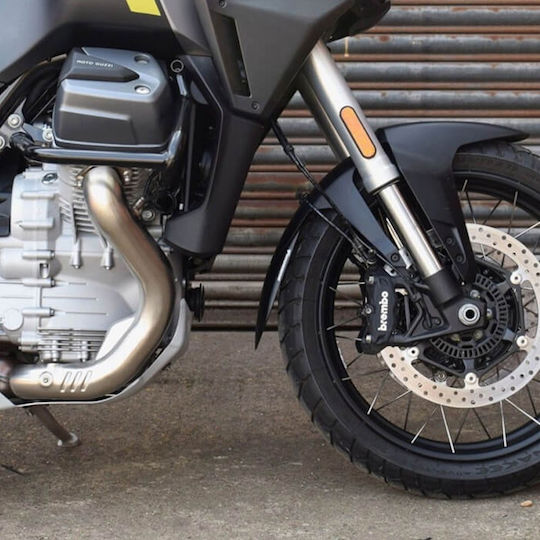 Front Fender Extension Black Front Fender Extension Moto Guzzi Stelvio '24-'26 22231n Puig