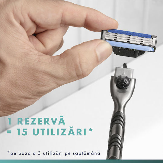 Gillette Mach3 Rasierer Klingen Nachfüllungen 8 Stück 3 Klingen