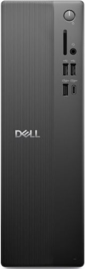 Dell Pro Slim Essential QVS1260 Настолен компютър (i3-14100/8GB DDR5/512GB SSD/Linux)