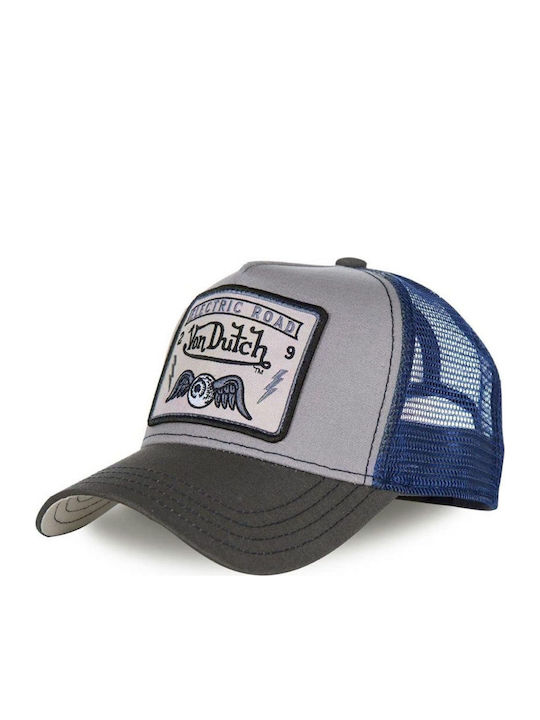 Von Dutch Jockey Trucker Pentru Bărbați Albastru Gri Vd 0 Cas1 Square3b-grey Von Dutch Jockey Trucker Pentru Bărbați Albastru Gri Vd 0 Cas1 Square3b-grey